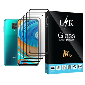LKG LK Glass MIX004 Screen Protector For Xiaomi Redmi Note 9 Pro Pack Of 4