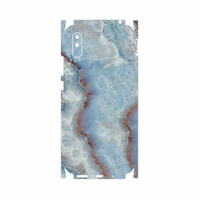 برچسب پوششی ماهوت مدل Blue Ocean Marble-FullSkin مناسب برای گوشی موبایل شیائومی Redmi 9A