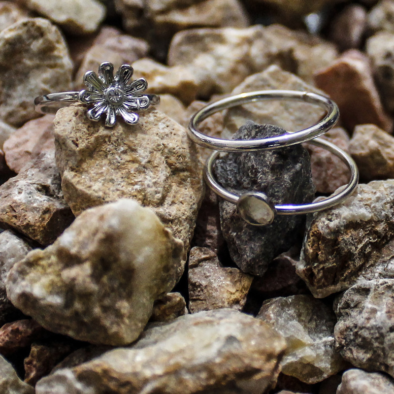 بند انگشتی زنانه کد RKH_1226 مجموعه 3 عددی