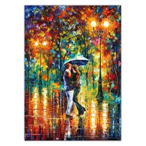 Wensoni Leonid Afremov Dance in The Rain Chassis 40 x 30
