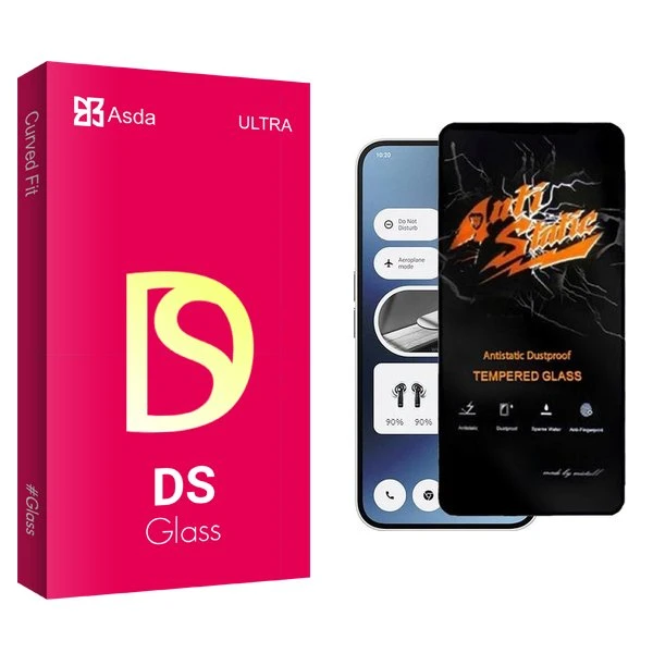 محافظ صفحه نمایش آسدا مدل DS Antistatic مناسب برای گوشی موبایل ناتینگ  2a