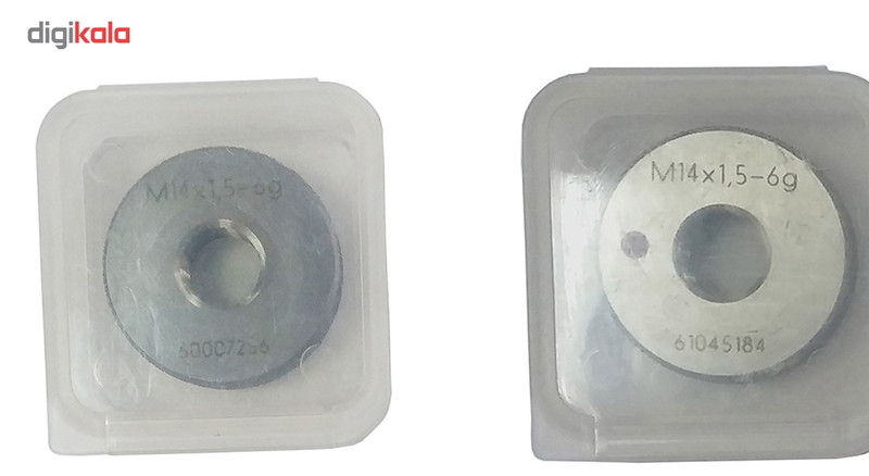 گیج برو نرو رینگی جی بی ا سایز M14 x1.5-6g بسته دو عددی گیج برو نرو رینگی جی بی ا سایز M14 x1.5-6g بسته دو عددی