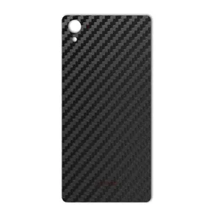 MAHOOT Carbon-fiber Texture Cover Sticker for Sony Xperia X