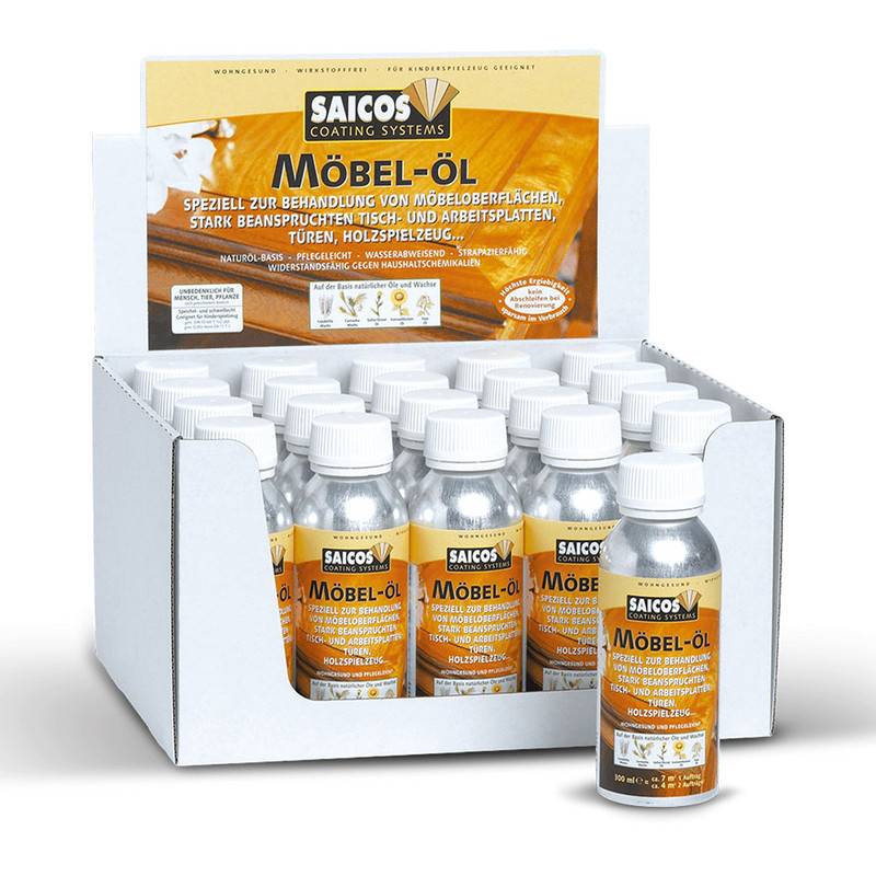 روغن بیرنگ چوب سایکوز مدل Furniture oil حجم 300 میلی لیتر