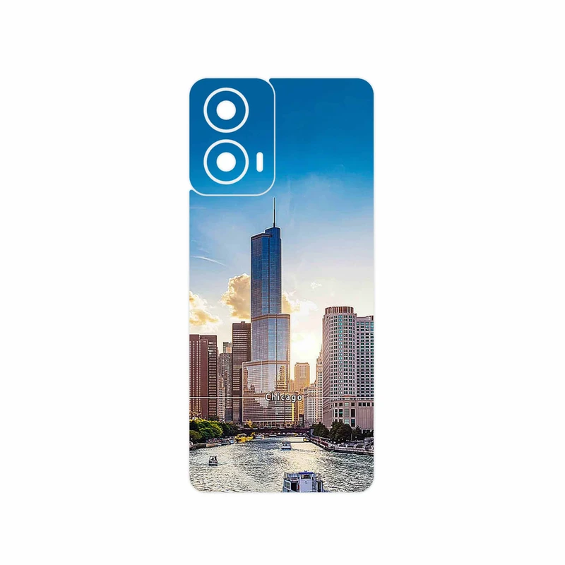 برچسب پوششی ماهوت مدل City of Chicago مناسب برای گوشی موبایل موتورولا Moto G24