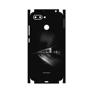 MAHOOT Black Portrait-FullSkin Cover Sticker for Xiaomi Redmi 6