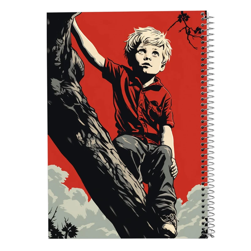 دفتر ژورنال نویسی 50 برگ مدوپد مدل نقطه ای طرح ChainSaw Man کد DF10946