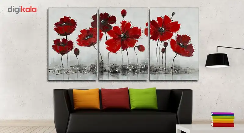 تابلو دیواری 3 تکه آریکان کد TA5101