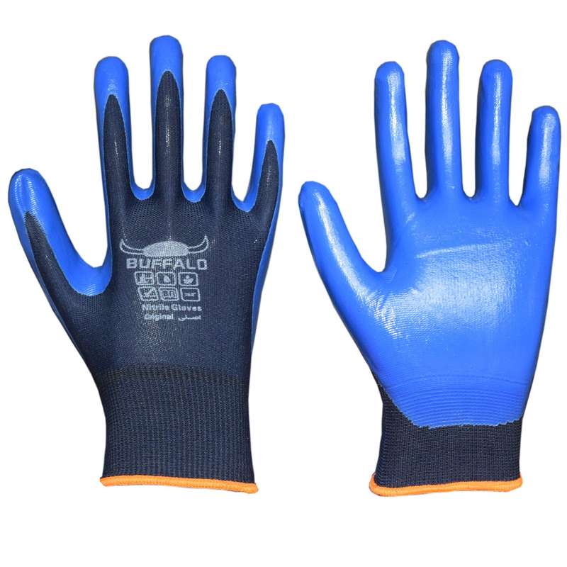 دستکش ایمنی نیتریل لوکس بوفالو مدل B1181