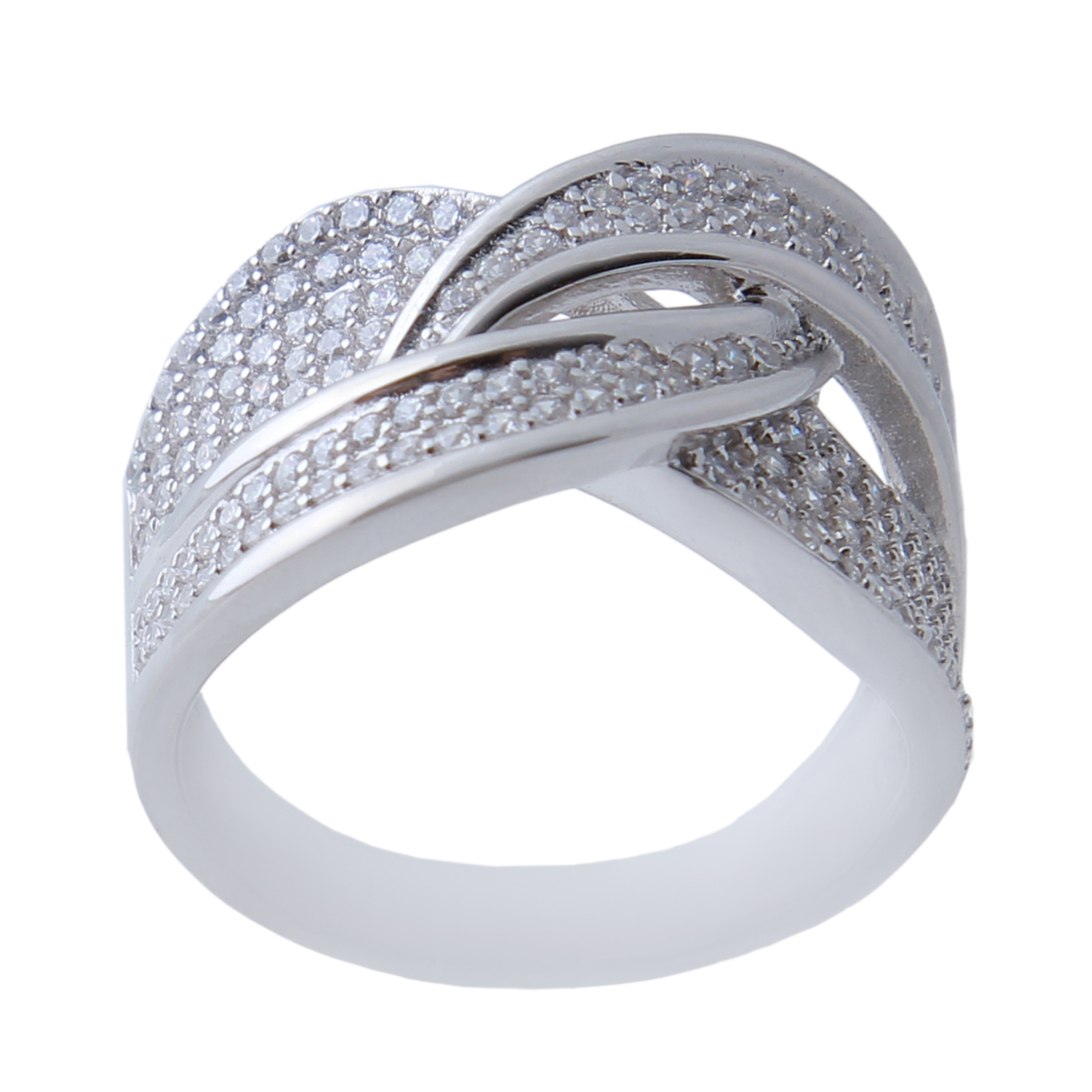   انگشتر نقره زنانه بازرگانی میلادی کد AWR_663