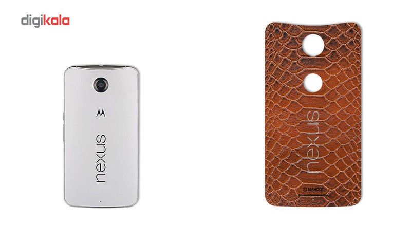 برچسب پوششی ماهوت مدل Snake Leather مناسب برای گوشی Google Nexus 6