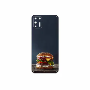 MAHOOT Hamburger Cover Sticker for Motorola Moto G9 Plus