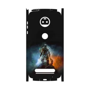 MAHOOT Skyrim Game Series-FullSkin Cover Sticker for Motorola Moto Z2 Force
