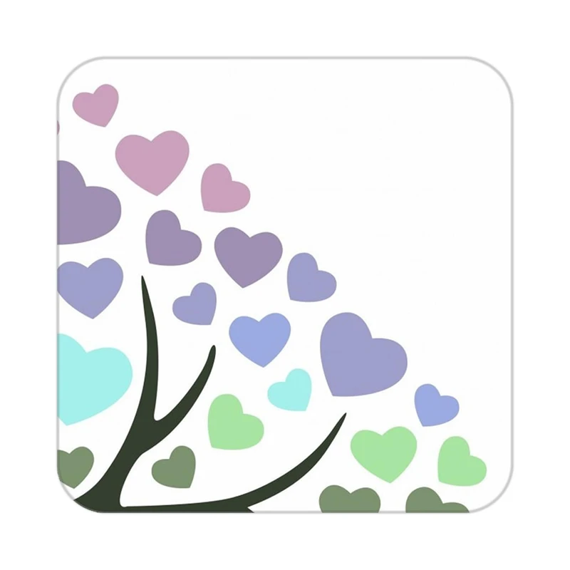 زیر لیوانی کاکتی طرح عاشقانه مدل mp36447