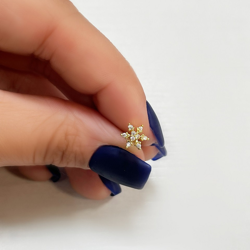 پیرسینگ گوش زنانه اقلیمه مدل HS123