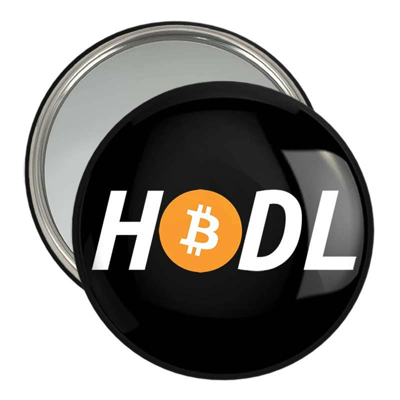 آینه جیبی خندالو مدل ارز دیجیتال بیت کوین  کد 10867