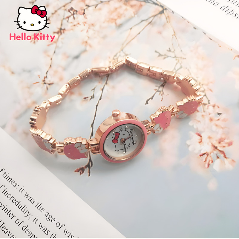 ساعت مچی عقربه ای دخترانه مدل هلو کیتی کد 1 ساعت مچی عقربه ای دخترانه مدل هلو کیتی کد 1