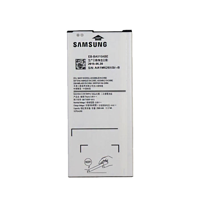 باتری موبایل مدل BA510ABEA510 ظرفیت 2900 میلی آمپر ساعت مناسب برای گوشی موبایل سامسونگ Galaxy A5 2016/A510