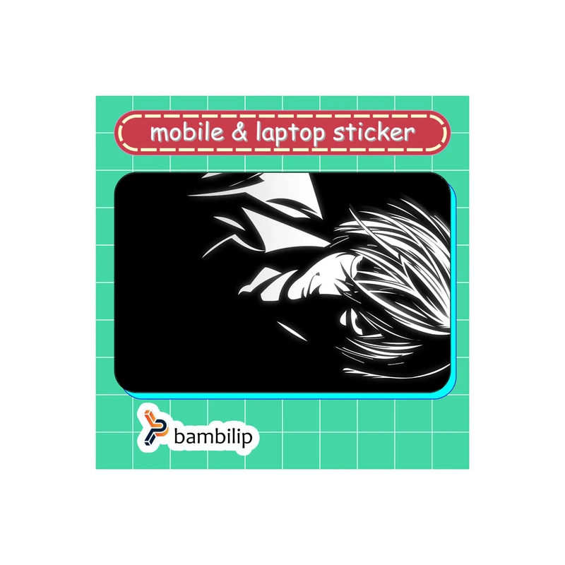 استیکر بامبیلیپ مدل کارت عابر طرح انیمه دفترمرگ کد 4382214