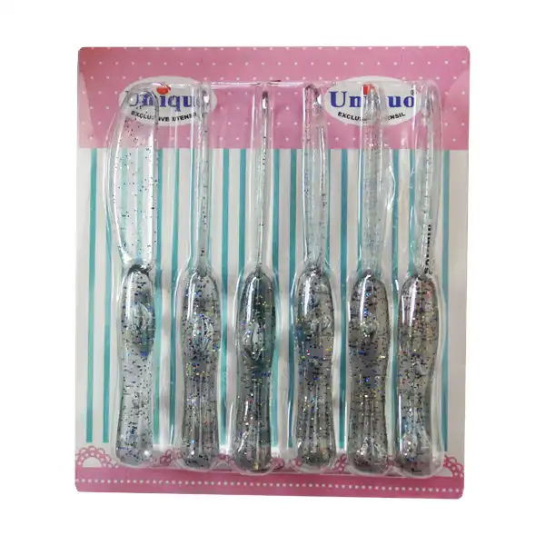 کارد صبحانه خوری مدل اکرلیک کد K6 بسته 6 عددی