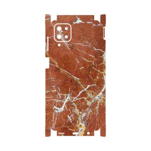 MAHOOT Red Marble-FullSkin Cover Sticker for Samsung Galaxy A12