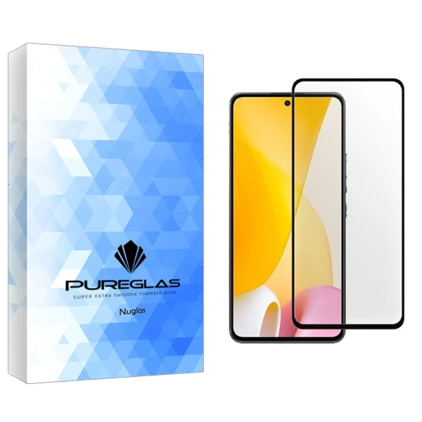محافظ صفحه نمایش شیشه ای پیور گلس مدل NuGlas مناسب برای گوشی موبایل شیائومی 12 Lite