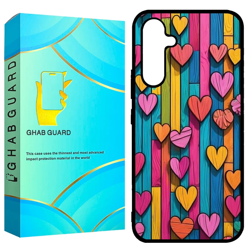 کاور قاب گارد طرح قلب مدل GCHPA54 مناسب برای گوشی موبایل سامسونگ  Galaxy A54 5G