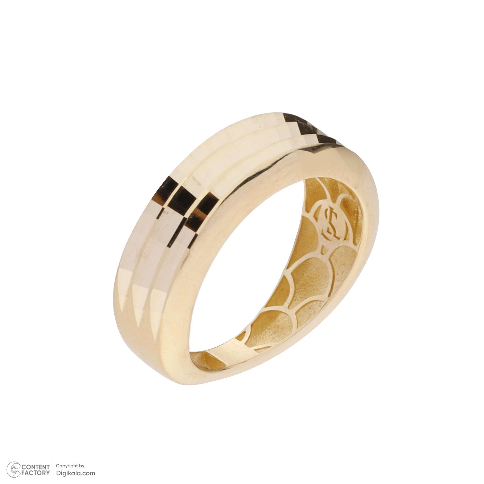 انگشتر طلا 18 عیار زنانه گلدم مدل R-3090060 -  - 3