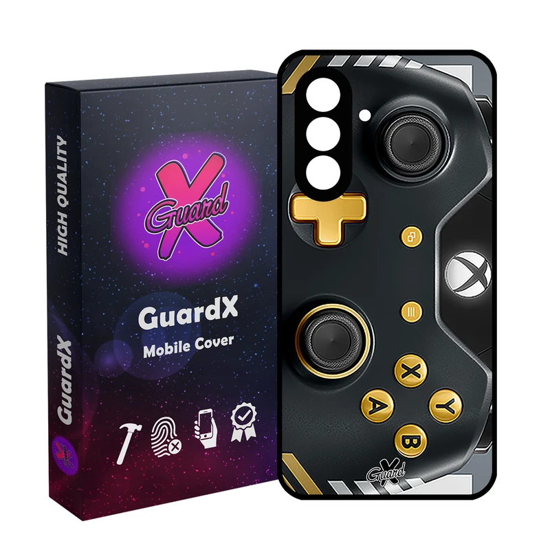 کاور گارد ایکس طرح XBox Conroller مدل 10090 مناسب برای گوشی موبایل سامسونگ Galaxy A56 / A56 5G