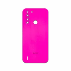 MAHOOT Phosphorus-Pink Cover Sticker for Motorola One Fusion