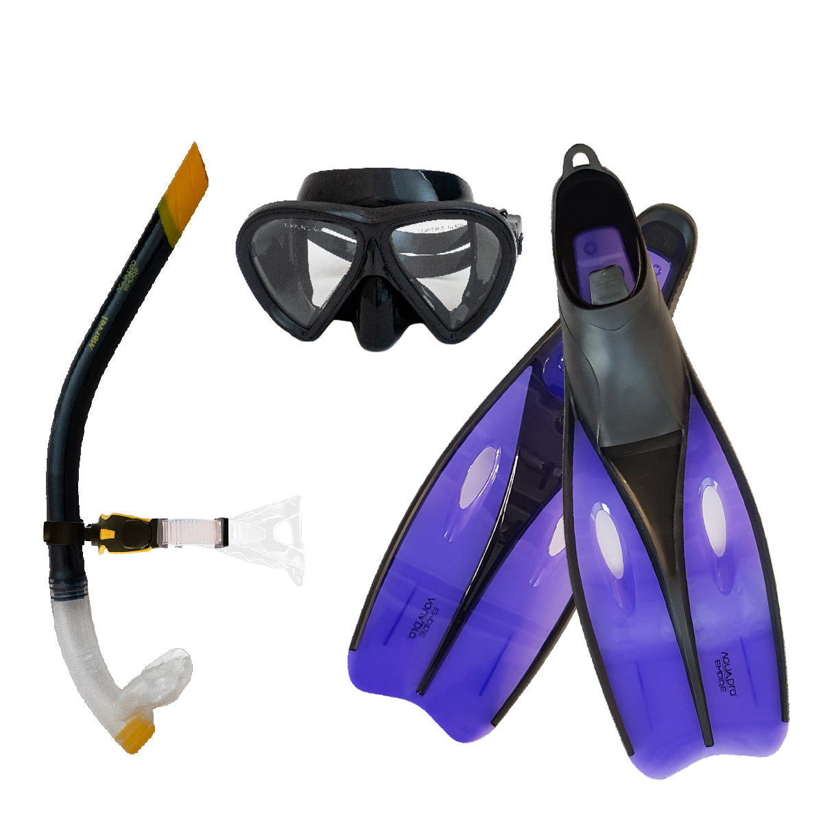 عینک و اسنورکل و فین غواصی آکوا پرو مدل 514042