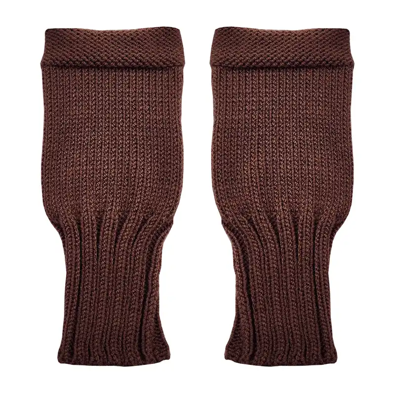 دستکش بافتنی زنانه مدل سیمپل کد ZGS01-BR