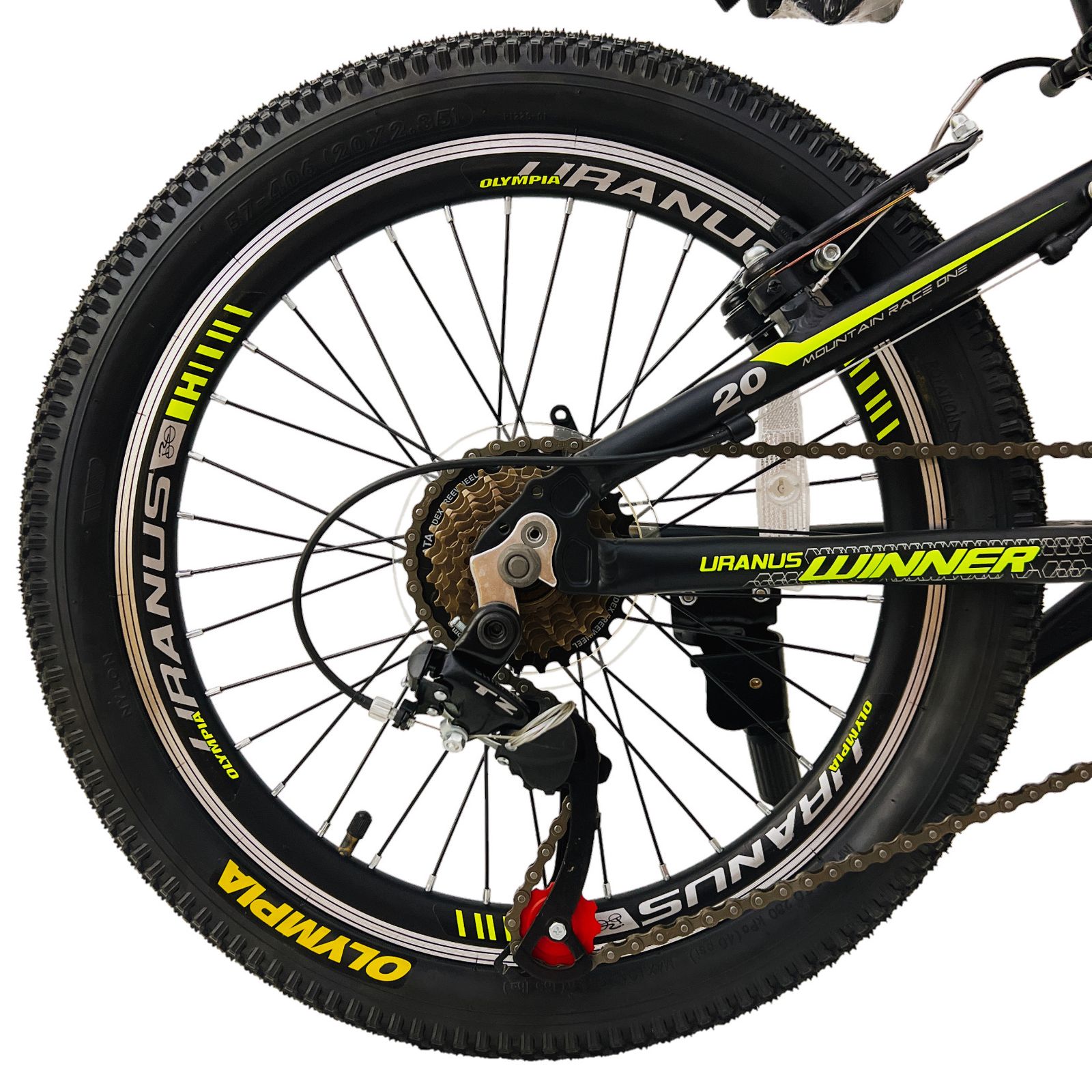 دوچرخه کوهستان المپیا مدل WINNER کد اورانوس سایز طوقه 20 -  - 11