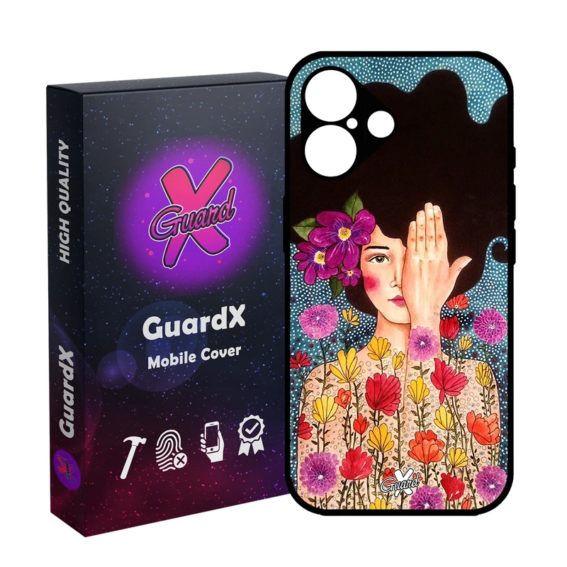 کاور گارد ایکس طرح دختر مدل 10144 مناسب برای گوشی موبایل اپل iPhone 16