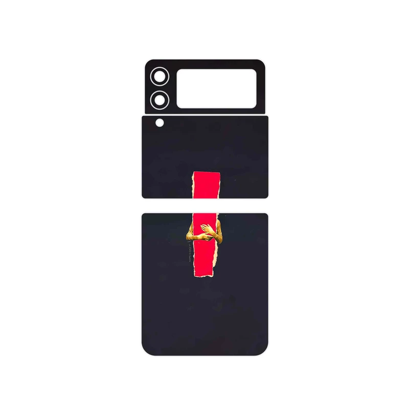 برچسب پوششی ماهوت مدل Collage of Embrace مناسب برای گوشی موبایل سامسونگ Galaxy Z Flip3 5G