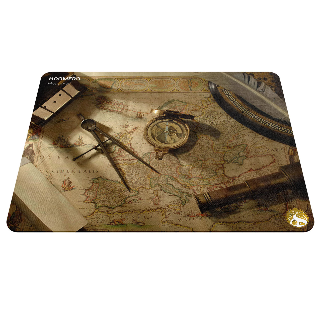 ماوس پد هومرو طرح نقشه جهان مدل A1705