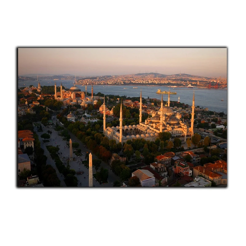 تابلو شاسی بکلیت طرح منظره شهری استانبول مدل SH-S2794