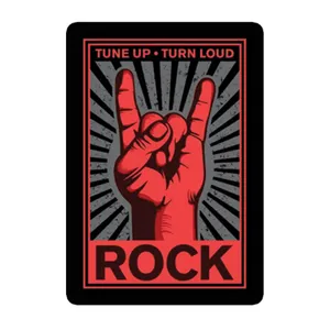 استیکر لپ تاپ طرح راک کد 2298