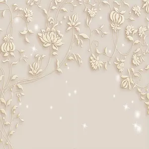 پوستر دیواری سه بعدی مدل پبچک طلایی کد DRVF1119