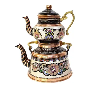 کتری و قوری مسی گوهرچین کد 45463