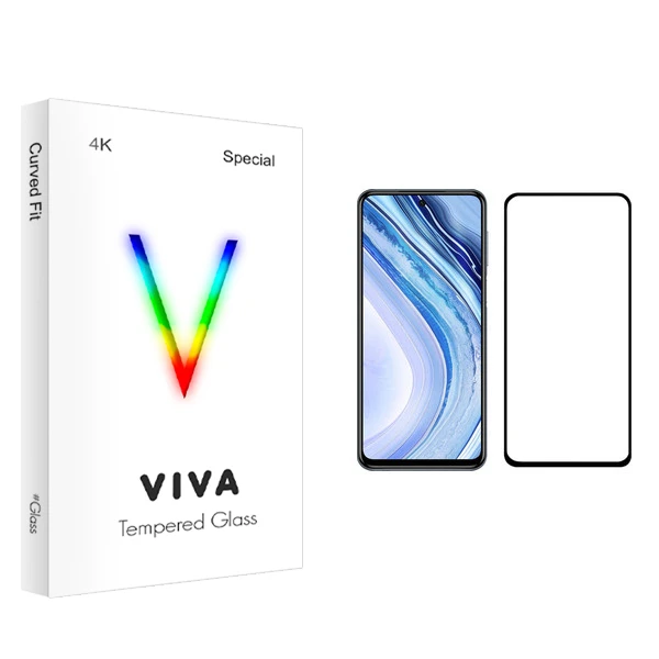 محافظ صفحه نمایش ویوا مدل 4K مناسب برای گوشی موبایل شیائومی Redmi Note 9 Pro Max
