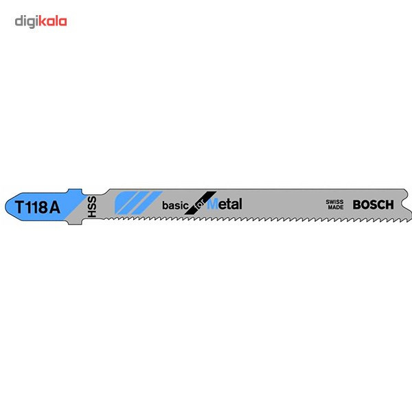تیغ اره عمودبر فلز مدل T118A بسته 5 عددی تیغ اره عمودبر فلز مدل T118A بسته 5 عددی