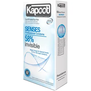 کاندوم کاپوت مدل Senses بسته 12 عددی
