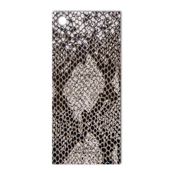 برچسب تزئینی ماهوت مدل Cobra-scale Leather مناسب برای گوشی Sony Xperia XA1 برچسب تزئینی ماهوت مدل Cobra-scale Leather مناسب برای گوشی Sony Xperia XA1