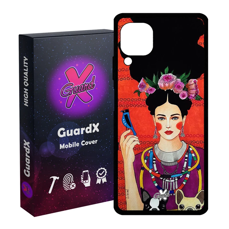کاور گارد ایکس طرح دختر مدل Glass10150 مناسب برای گوشی موبایل هوآوی Nova 7i / Nova 6 SE / P40 Lite