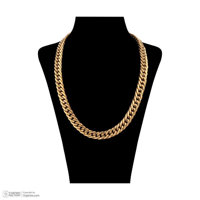 گردنبند طلا با طرح کارتیه 18 عیار زنانه صلاحی گلد مدل 17243