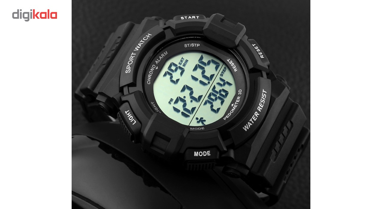 ساعت مچی دیجیتال اسکمی مدل 1116-BL