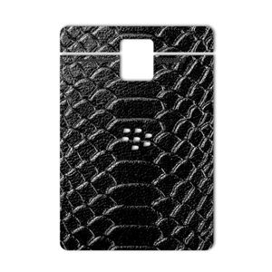 نقد و بررسی برچسب پوششی ماهوت مدل Snake Leather مناسب برای گوشی BlackBerry Passpor توسط خریداران