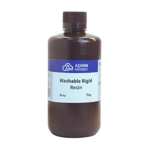 رزین قابل شستشو پرینتر سه بعدی آذرین مدل Washable Rigid حجم 1 لیتر