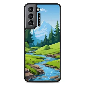 AKAM AMC-WSGS21-NATURE-19 Cover For Samsung Galaxy S21